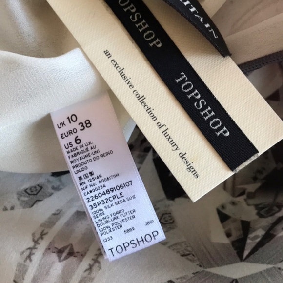 Topshop Mary Katrantzou Collection Kaleidoscope Dr - Picture 8 of 8